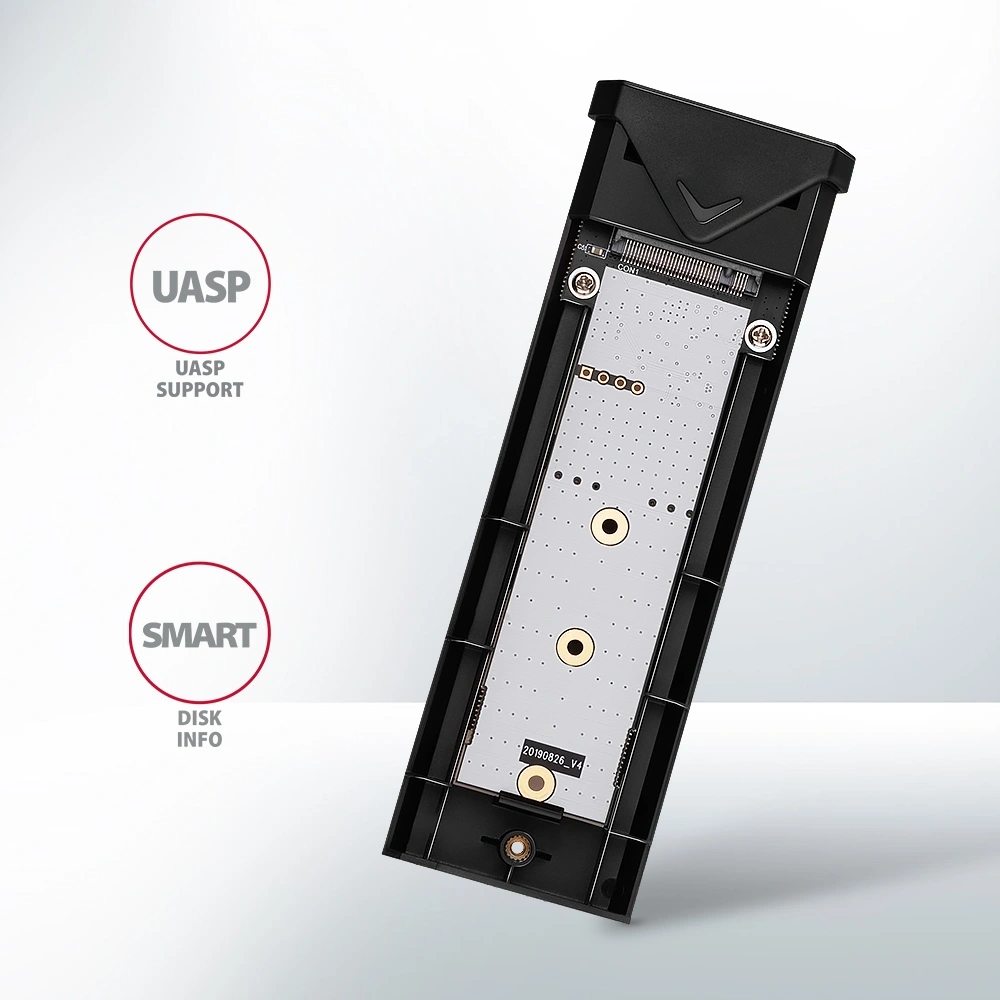 Axagon EEM2-UG2 USB-C 3.2 NVME M2 fekete ház