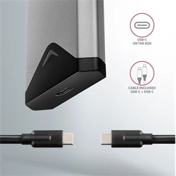 Axagon EEM2-UG2 USB-C 3.2 NVME M2 fekete ház