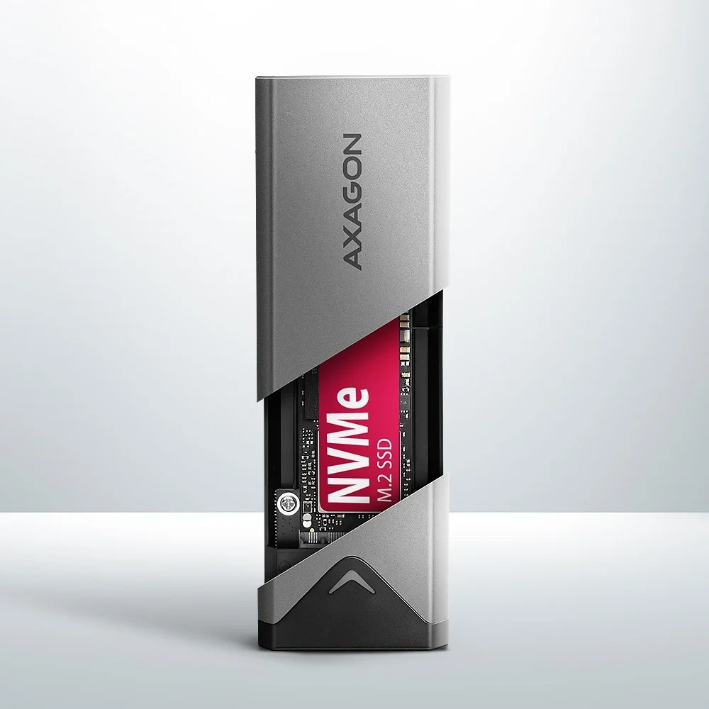 Axagon EEM2-UG2 USB-C 3.2 NVME M2 fekete ház