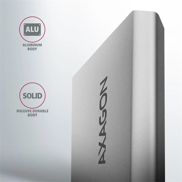 Axagon EEM2-UG2 USB-C 3.2 NVME M2 fekete ház