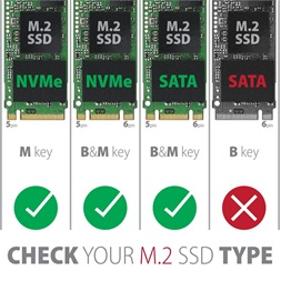 Axagon EEM2-GTS2 USB-C 3.2 Gen 2 M.2 NVMe/SATA szürke csavar nélküli külső SSD ház