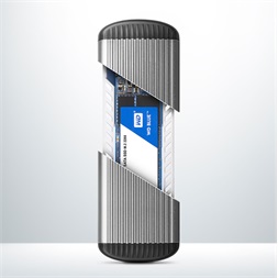 Axagon EEM2-SA USB microB 3.2 Gen1 - M.2 SATA SSD ház (Újracsomagolt)