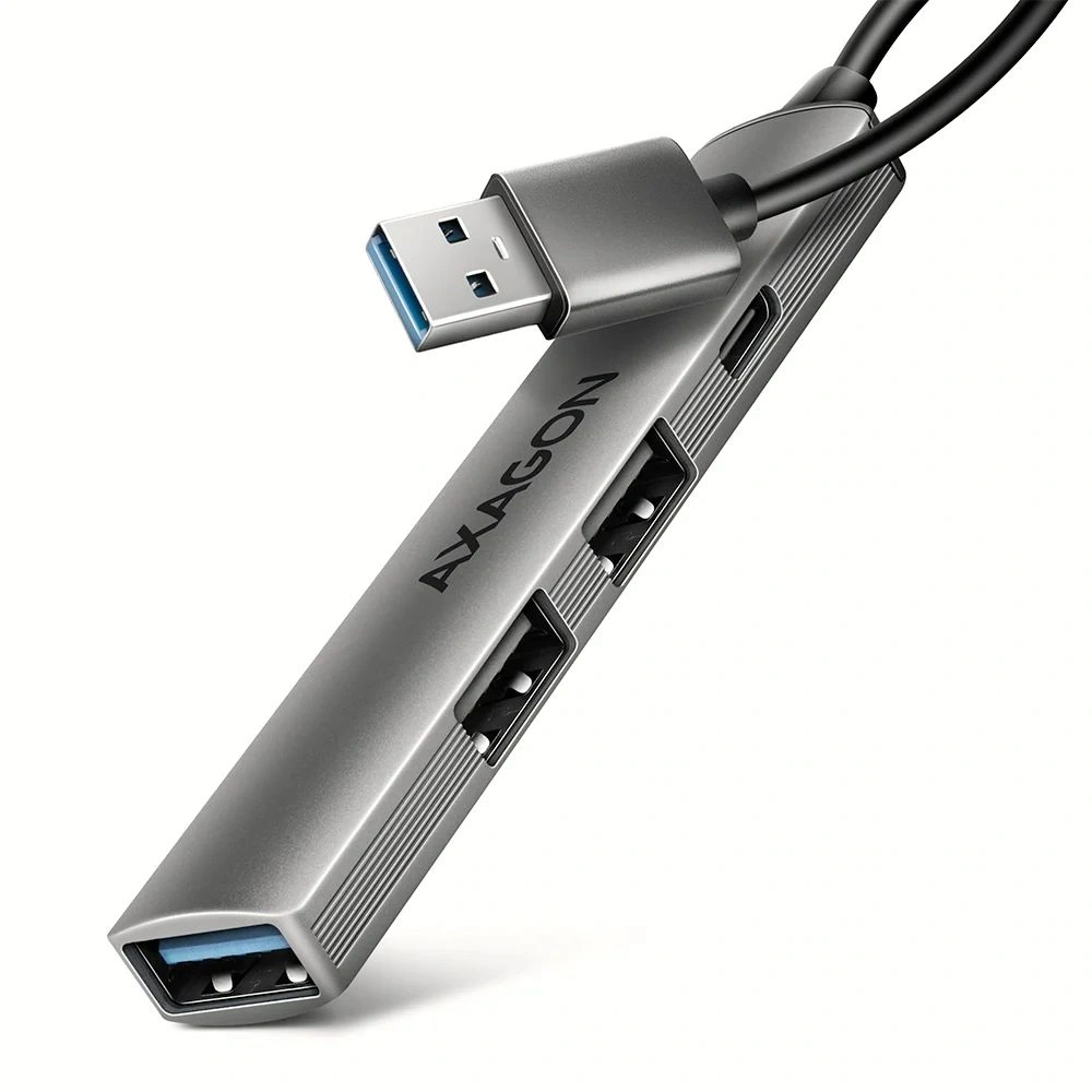 Axagon HUE-STA ALU STRIP USB-A 4 port hub