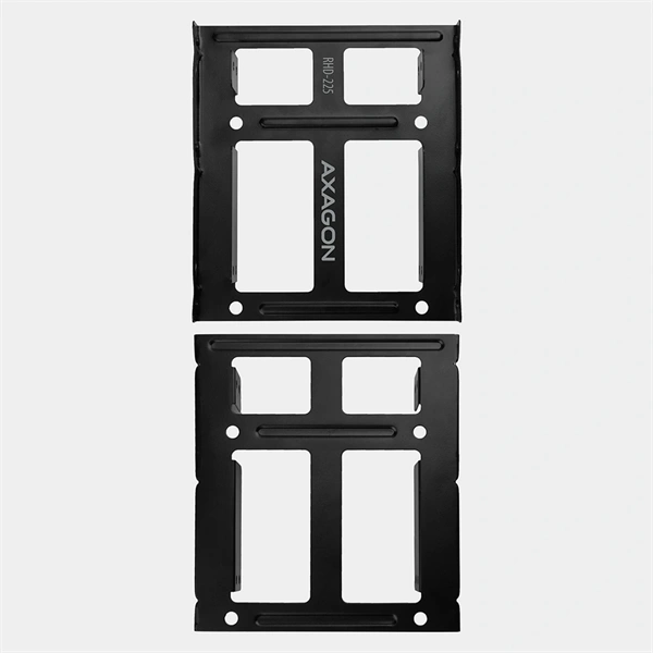 Axagon RHD-225 3,5"-ről 2,5"-re fekete SSD / HDD beépítő keret