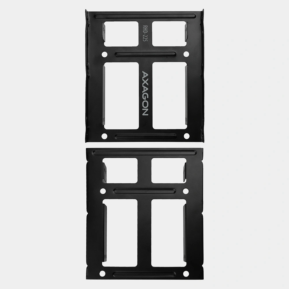 Axagon RHD-225 3,5"-ről 2,5"-re fekete SSD / HDD beépítő keret