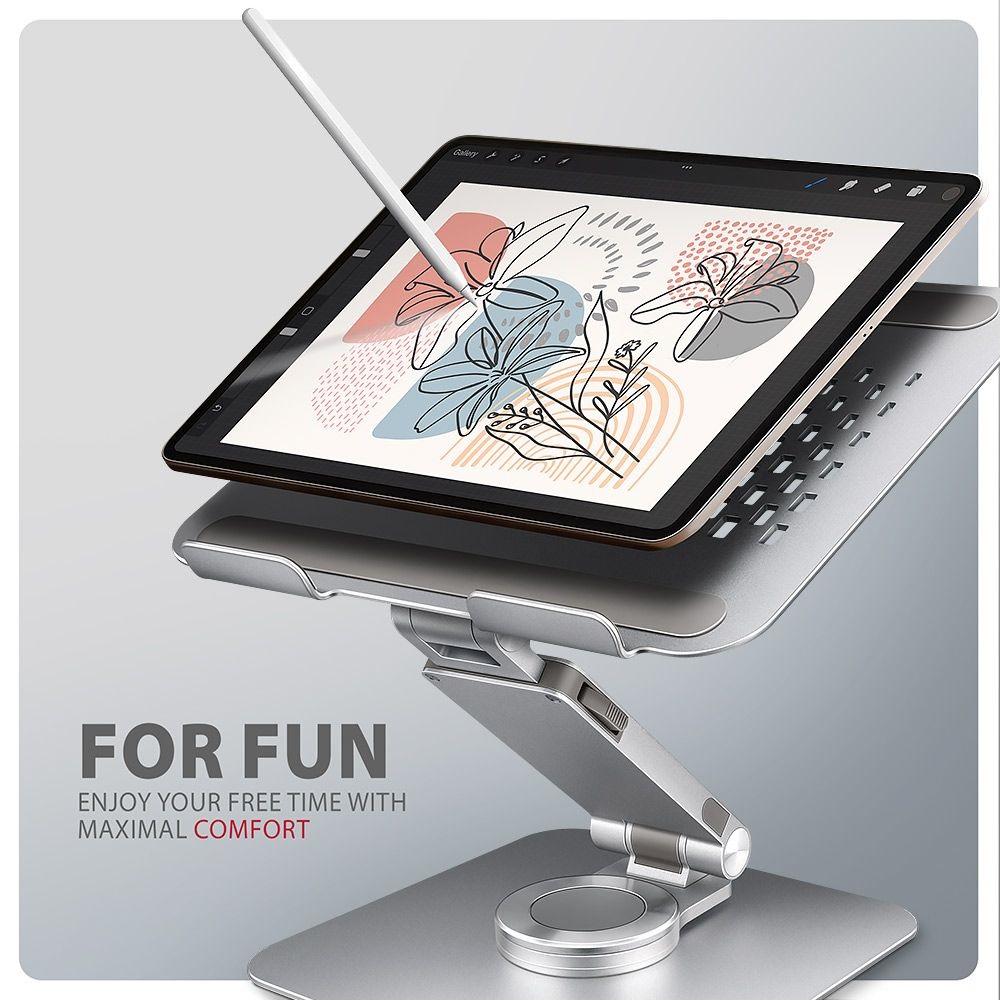 Axagon STND-LR ALU HQ 10"-17,3" laptop állvány