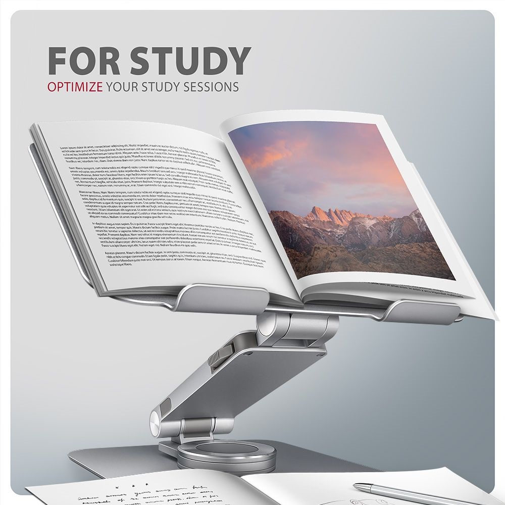 Axagon STND-LR ALU HQ 10"-17,3" laptop állvány