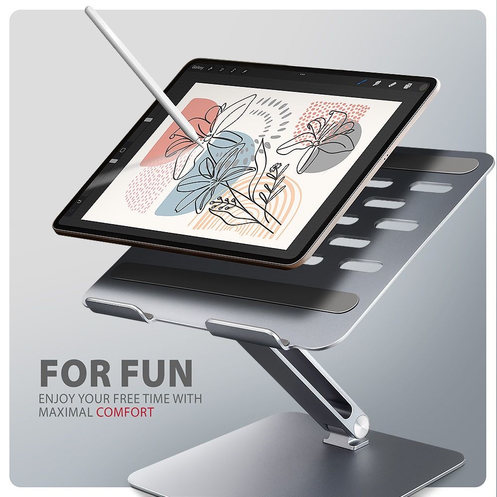 Axagon STND-LQ ALU HQ 10-16" laptop állvány