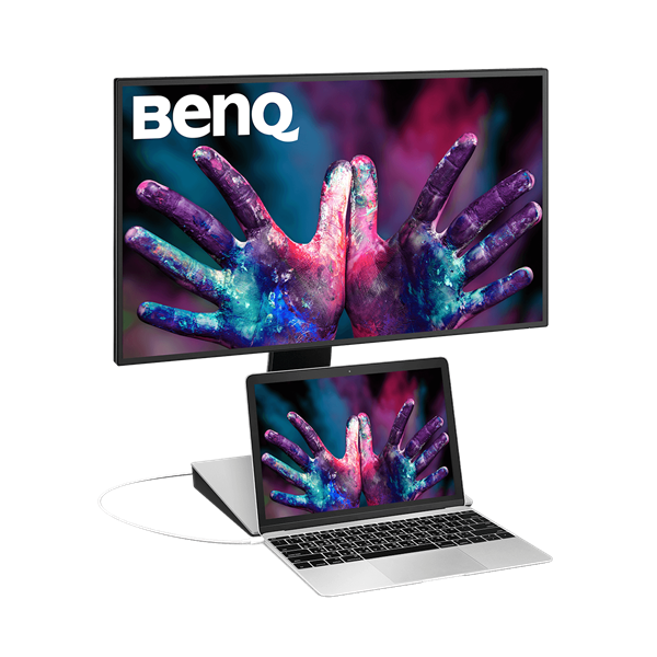 BenQ 27" PD2710QC QHD HDMI/DP/miniDP/RJ45 tervezői monitor