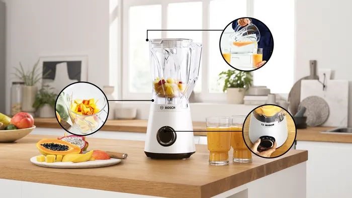 BOSCH  MMB6141W VitaPower Serie4 fehér turmixgép