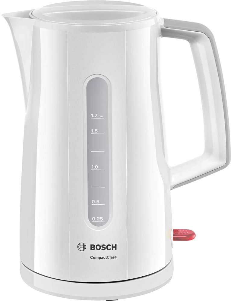 BOSCH TWK3A011 CompactClass 1,7L-es fehér vízforraló