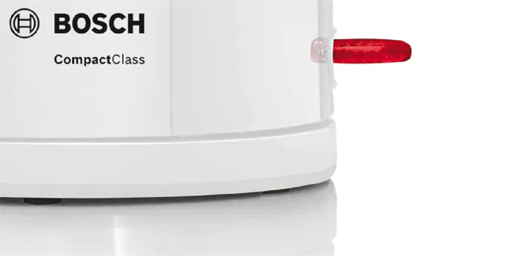 BOSCH TWK3A011 CompactClass 1,7L-es fehér vízforraló