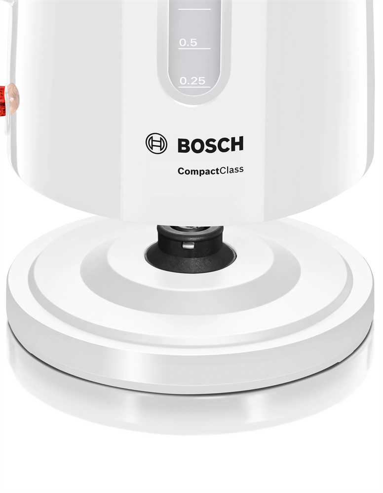 BOSCH TWK3A011 CompactClass 1,7L-es fehér vízforraló
