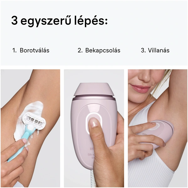 BRAUN Silk-Expert IPL PL1111 villanófényes szőrtelenítő