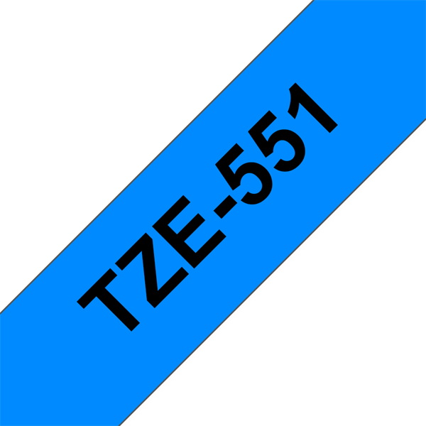 Brother TZe-551 0.94" 24mmx8m kék/felete laminált szalag