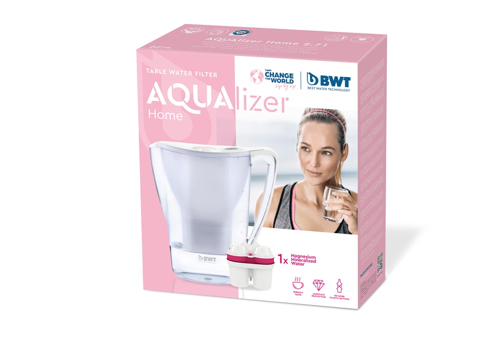 BWT Aqualizer Home 125557841 2,7l fehér vízszűrő kancsó