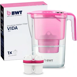 BWT Vida Manual 125258571 2,6l pink vízszűrő kancsó