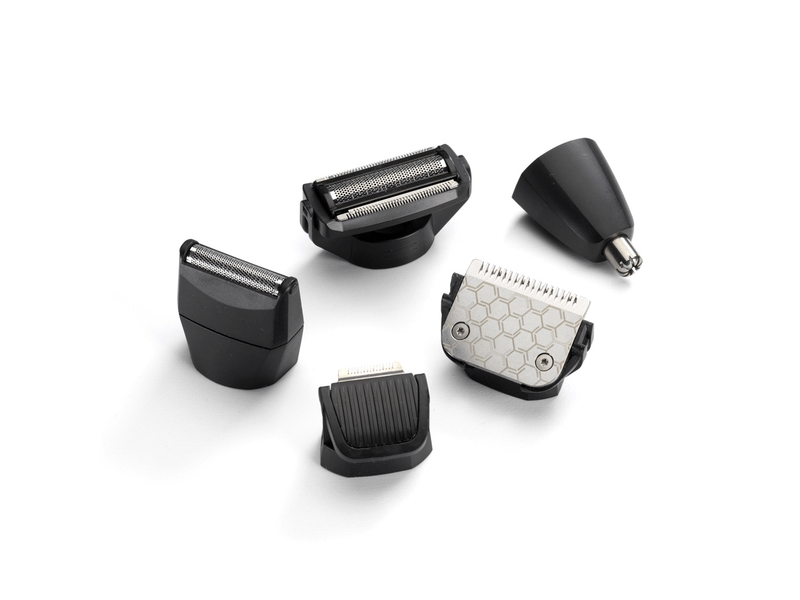 BaByliss MT987E Graphite Precision 12az1-ben szürke-arany arc- és testszőrtelenítő készlet