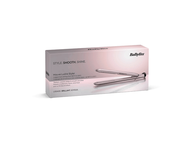 BaByliss ST516E Mauve Lustre rózsaszín hajsimító
