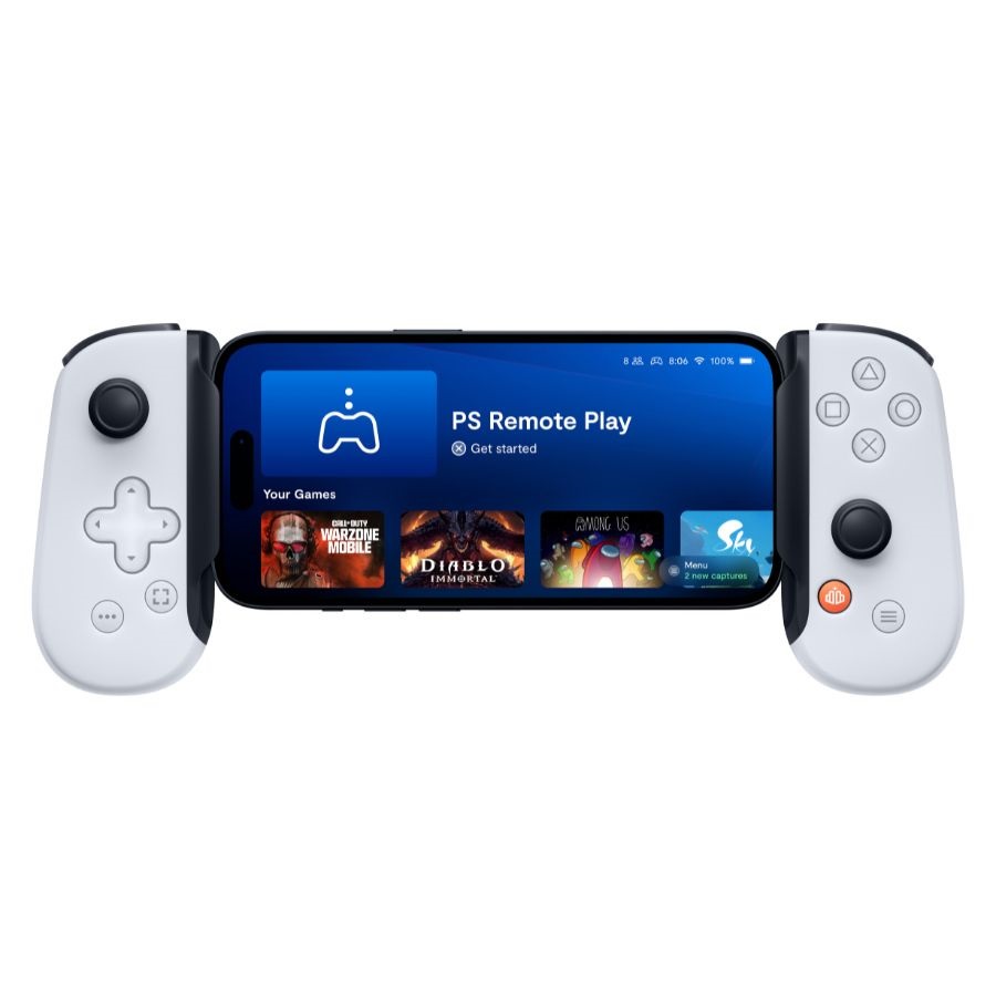 Backbone BB-02-P-WS One 2nd Gen PlayStation Edition (Lightning) iOS okostelefon fehér kontroller