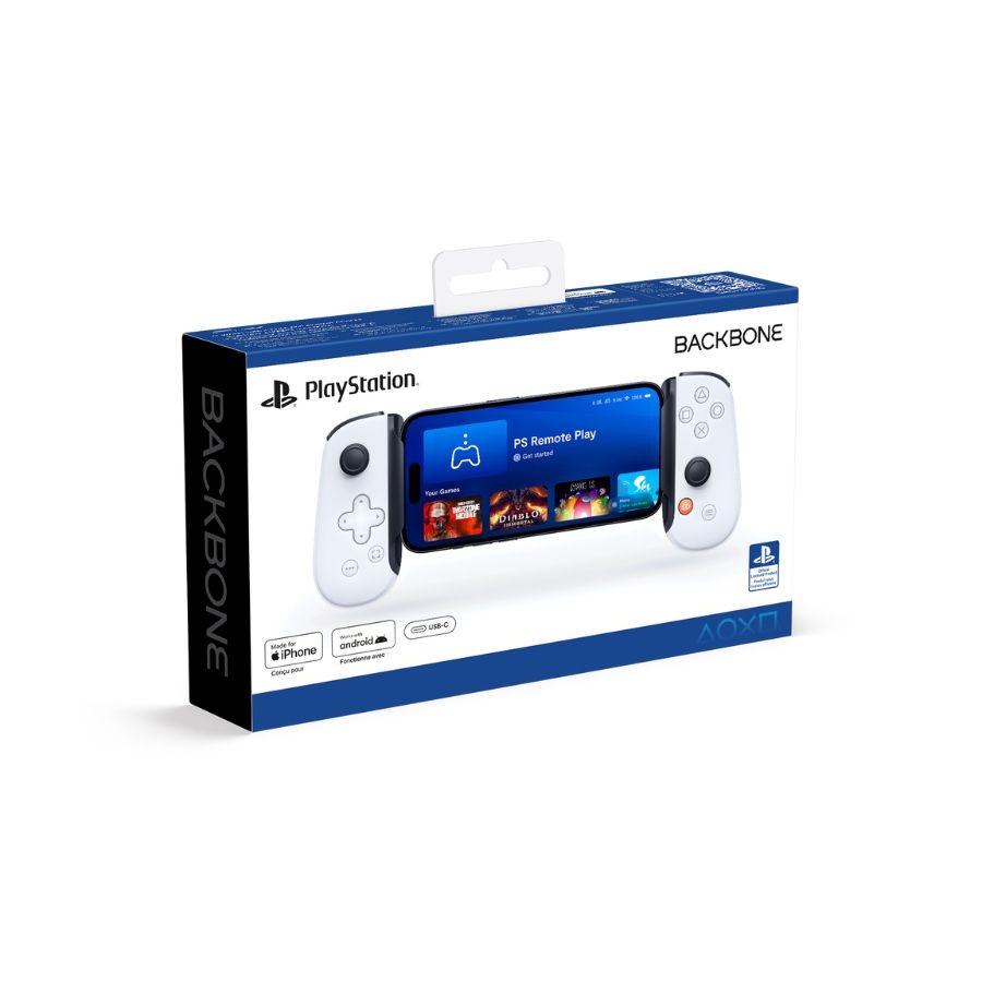 Backbone BB-51-P-WS One 2nd Gen PlayStation Edition (USB-C) iOS/Android okostelefon fehér kontroller