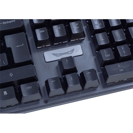 Bandit GOLEM USB HUN (Blue) fekete mechanikus gamer billentyűzet