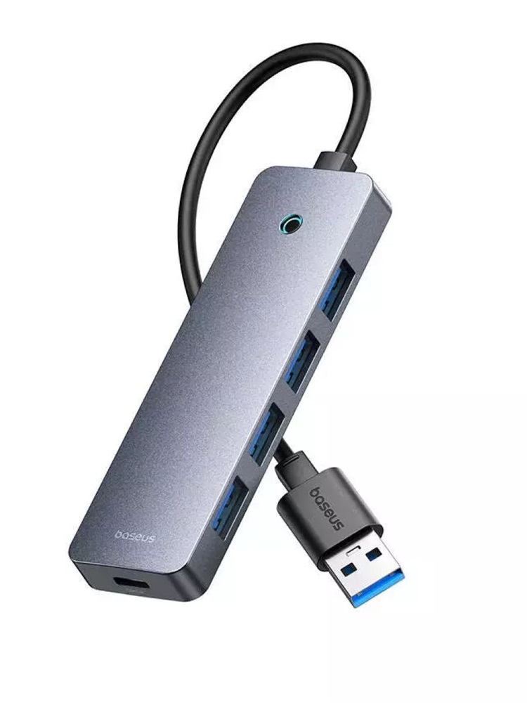 Baseus B0005280B811-10 UltraJoy Lite 4in1 szürke HUB