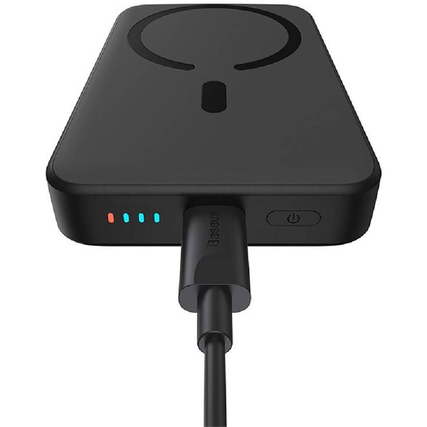 Baseus P10059001113-00 Magnetic Mini Air 10000mAh 20W fekete vezeték nélküli gyors töltő és power bank