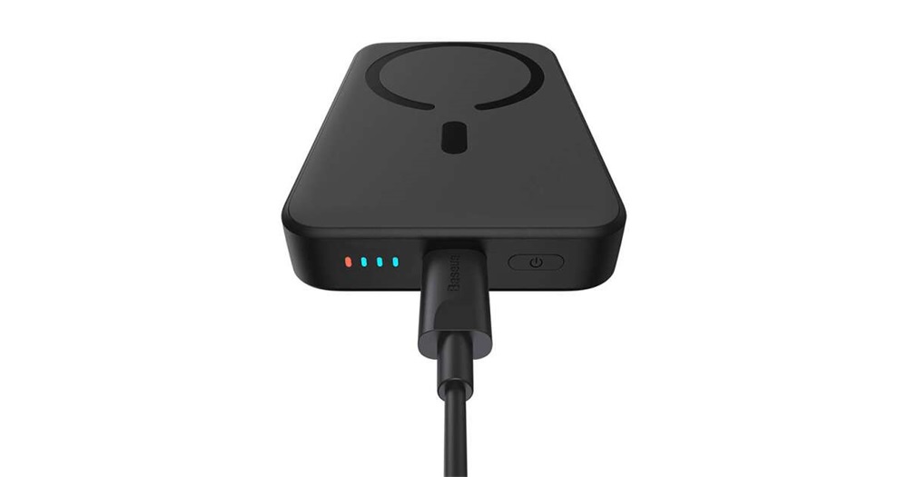 Baseus P10059002113-00 Mini Wireless 20W fekete power bank