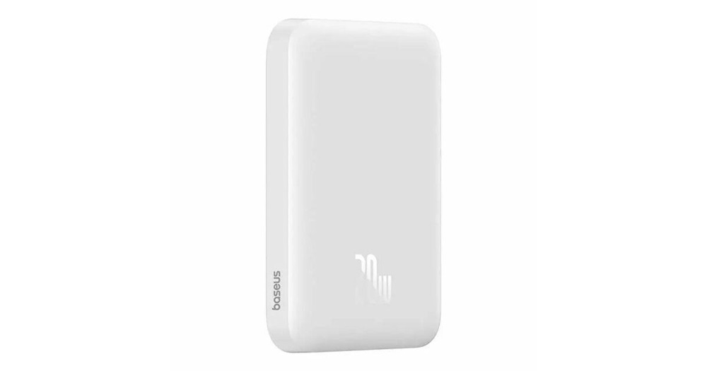 Baseus P10059002223-00 Magnetic Mini 6000mAh 20W MagSafe fehér power bank