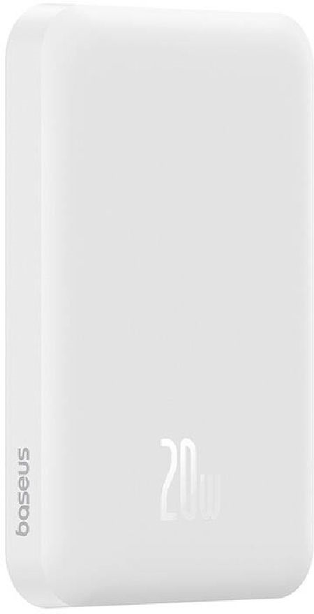 Baseus P10064101223-00 MagPro Magnetic 5000mAh 20W MagSafe fehér power bank