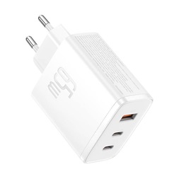 Baseus P10152301213-00 OS-Cube Pro 65W 2xType-C/USB fehér hálózati töltő