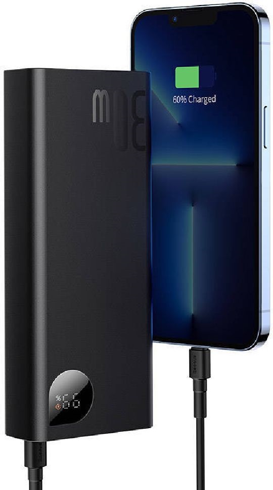 Baseus PPAD030001 Adaman Metal 20000mAh fekete power bank