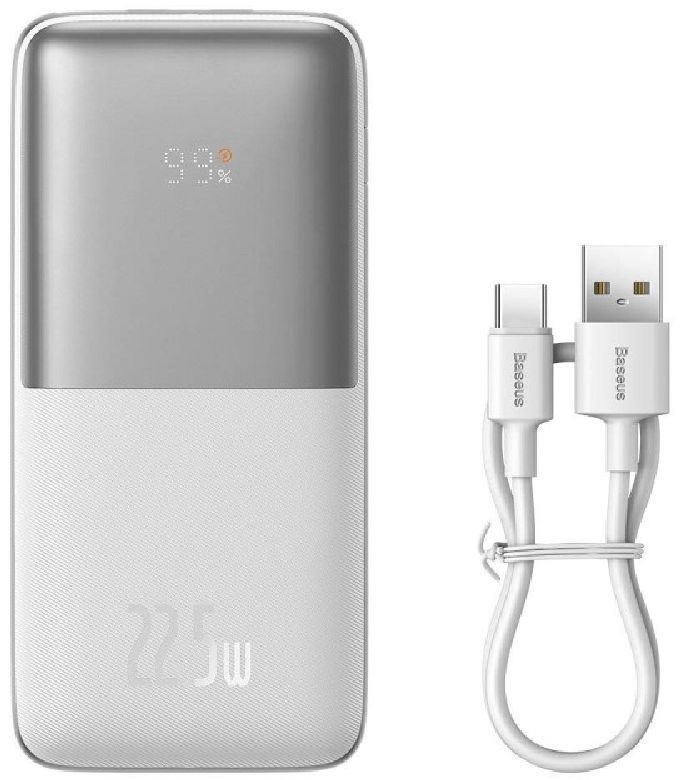Baseus PPBD040002 Bipow Pro 10000mAh fehér power bank