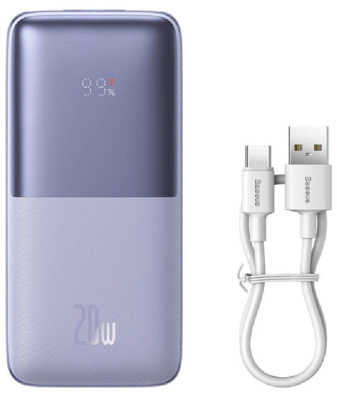 Baseus PPBD040105 Bipow Pro 10000mAh lila power bank
