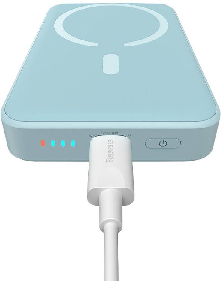 Baseus PPCX110103 Magnetic Mini 10000mAh kék power bank