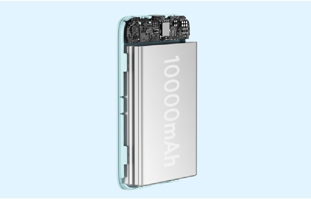 Baseus PPCX110103 Magnetic Mini 10000mAh kék power bank