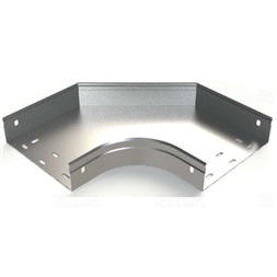 Basor 2/1344 CPERC 100x60 GS 100mm x 60mm-mag. 90° szalaghorganyzott acél kábeltálca idom