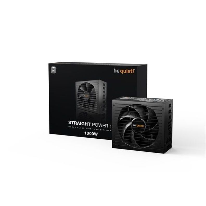 Be Quiet! 1000W - STRAIGHT POWER 12 Platinum (80+ Platinum, ATX3.0, moduláris) fekete tápegység