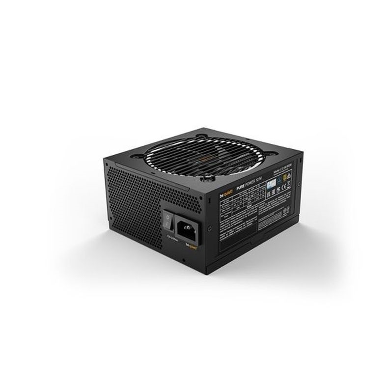 Be Quiet! 850W - PURE POWER 12 M (80+ Gold, ATX3.0) fekete tápegység