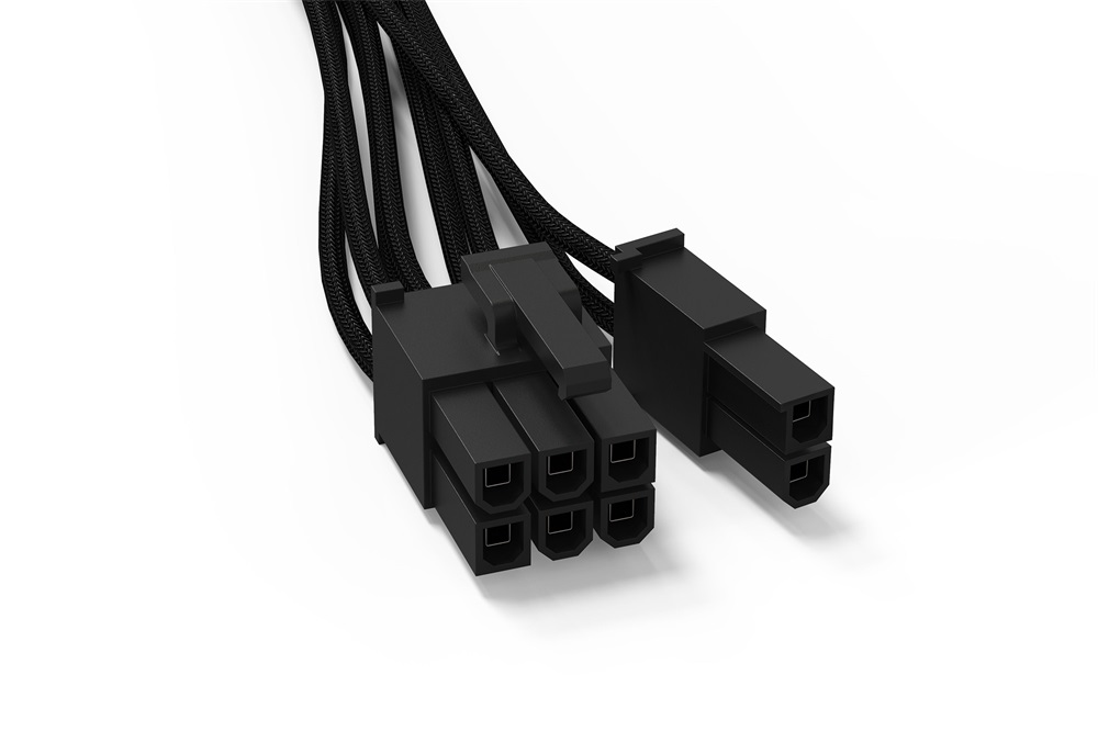 Be Quiet! CP-6610 60cm 6+2 pines fekete PCI-E tápkábel