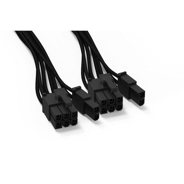 Be Quiet! CP-6620 60cm 2x6+2 pines fekete PCI-E tápkábel