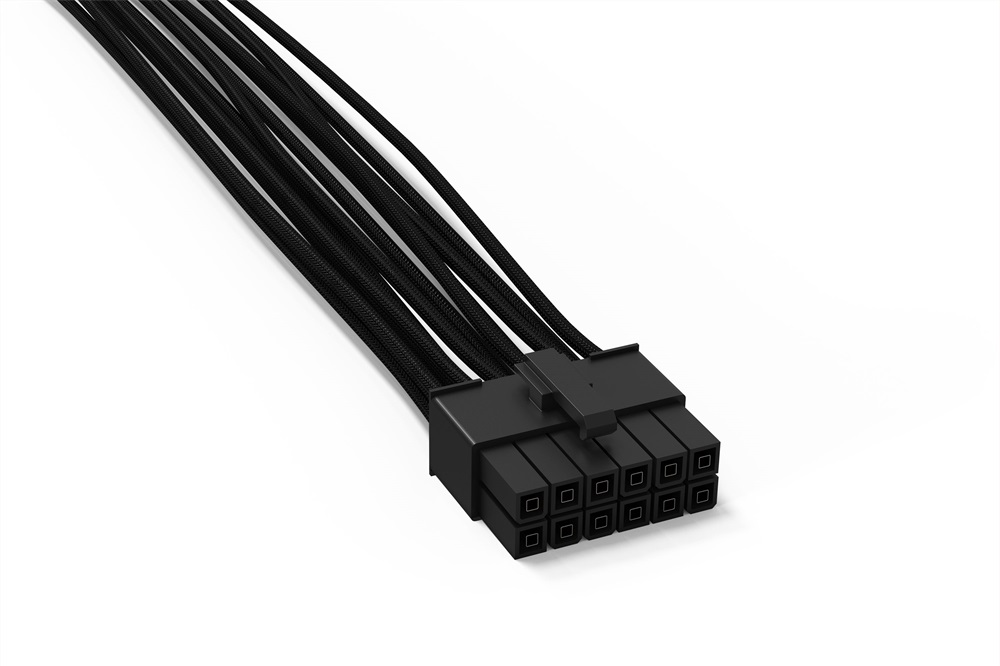 Be Quiet! CP-6620 60cm 2x6+2 pines fekete PCI-E tápkábel
