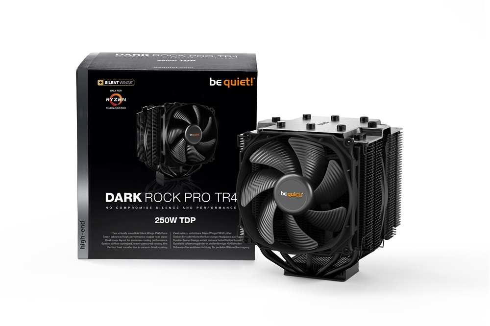 Be Quiet! DARK ROCK PRO TR4 sTRX4/TR4 processzor hűtő