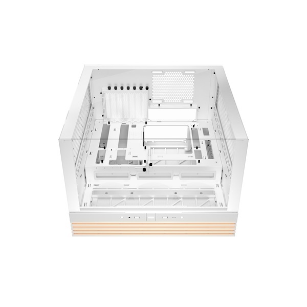Be Quiet! LIGHT BASE 600 DX fehér (táp nélküli) ablakos ATX ház