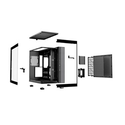 Be Quiet! LIGHT BASE 600 DX fekete (táp nélküli) ablakos ATX ház