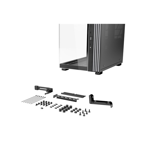 Be Quiet! LIGHT BASE 600 DX fekete (táp nélküli) ablakos ATX ház