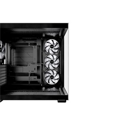 Be Quiet! LIGHT BASE 600 DX fekete (táp nélküli) ablakos ATX ház