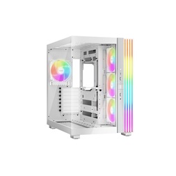 Be Quiet! LIGHT BASE 600 LX fehér (táp nélküli) ablakos ATX ház