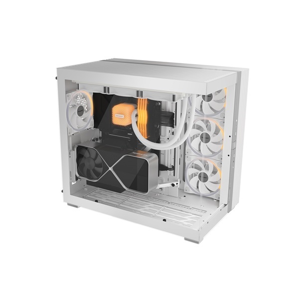 Be Quiet! LIGHT BASE 900 DX fehér (táp nélküli) ablakos ATX ház